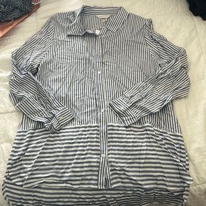 Christopher & banks striped button down